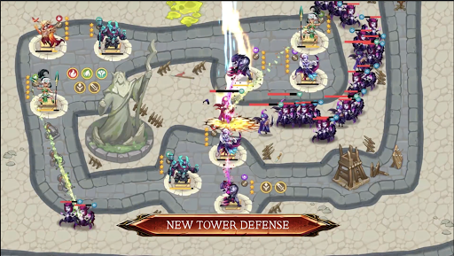 Summoner Defense: Merge Kingdom - Tower Rush - عکس بازی موبایلی اندروید