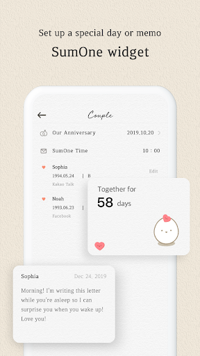 SumOne: For Relationships - Image screenshot of android app