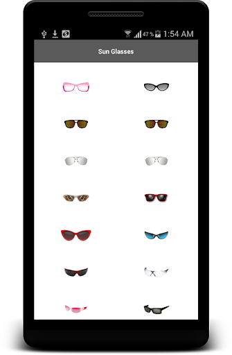 Sunglasses App Photo Editor - Image screenshot of android app