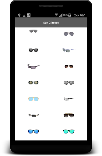 Sunglasses App Photo Editor - Image screenshot of android app