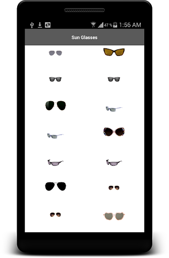 Sunglasses App Photo Editor - Image screenshot of android app