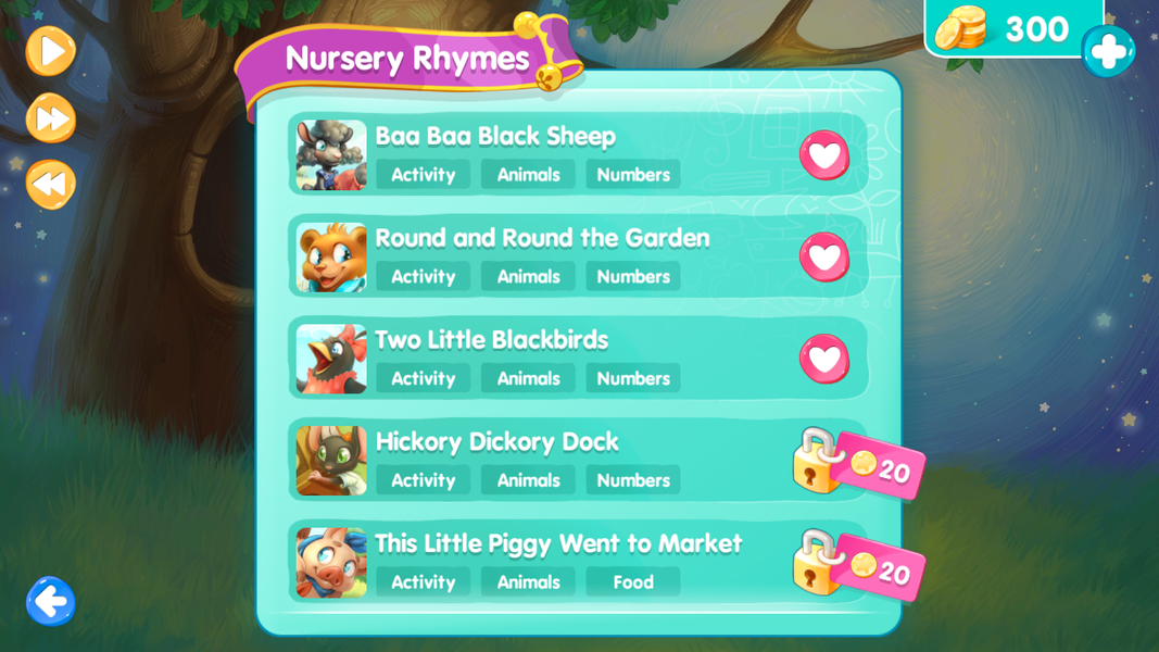 Learn English with Rhymes - Image screenshot of android app