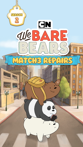 We Bare Bears Match3 Repairs - عکس بازی موبایلی اندروید