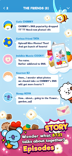 BT21 POP STAR - Gameplay image of android game
