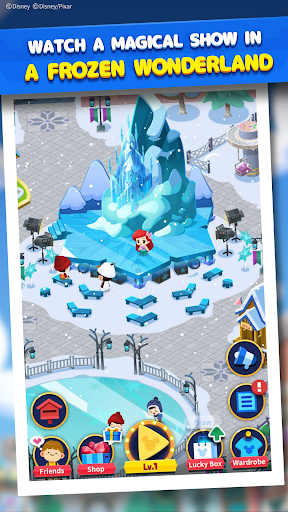 Disney POP TOWN - Gameplay image of android game
