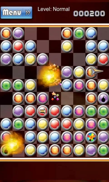 Crazy Ball Power Line Match 5 - Gameplay image of android game