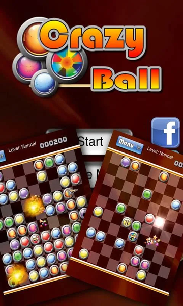 Crazy Ball Power Line Match 5 - Gameplay image of android game