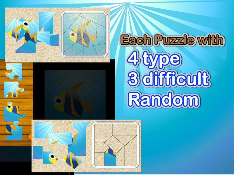 QCat - Ocean world puzzle - عکس بازی موبایلی اندروید
