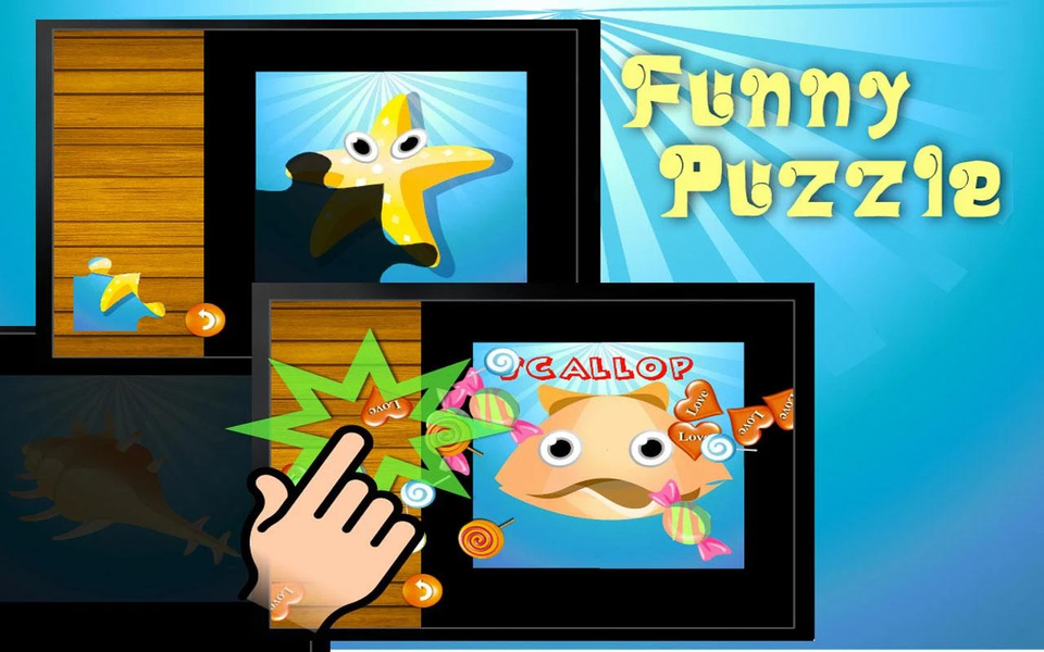QCat - Ocean world puzzle - عکس بازی موبایلی اندروید