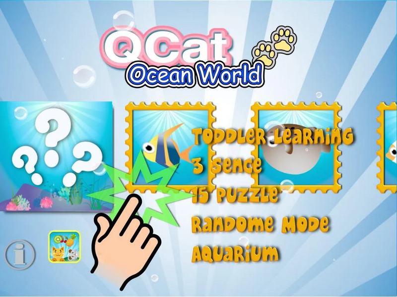 QCat - Ocean world puzzle - عکس بازی موبایلی اندروید