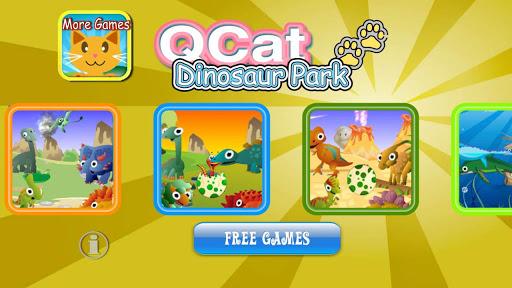 QCat  Dinosaur Park - Image screenshot of android app