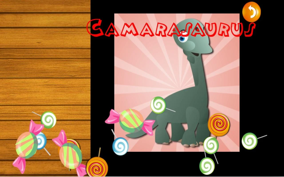 QCat Toddler Dino Puzzle - Gameplay image of android game