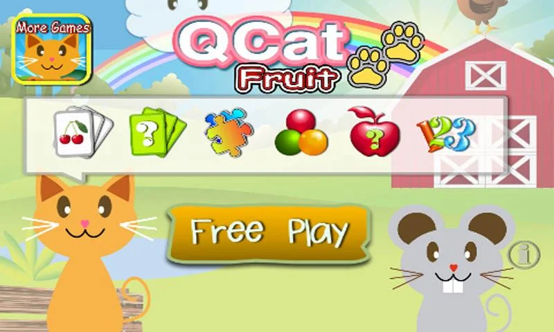 QCat Games : fruit - عکس بازی موبایلی اندروید