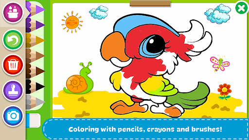 Coloring Book - Kids Paint - عکس بازی موبایلی اندروید