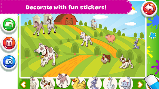 Coloring Book - Kids Paint - عکس بازی موبایلی اندروید