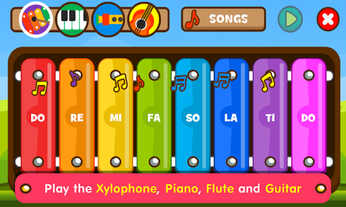 Learn Music & Songs Xylophone - Image screenshot of android app