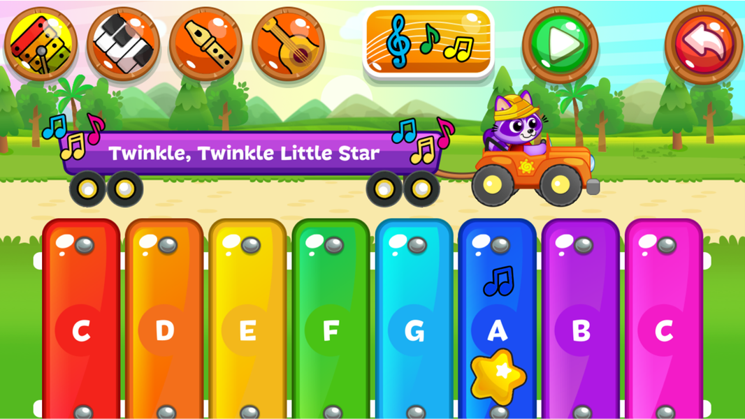 Learn Music & Songs 2 - Gameplay image of android game