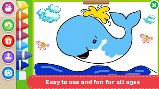 Paint and Learn Animals - Image screenshot of android app
