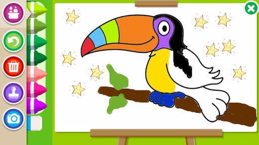 Paint and Learn Animals - Image screenshot of android app