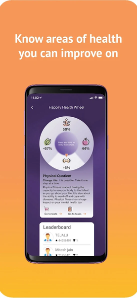 Happily Health, a Wellness App - عکس برنامه موبایلی اندروید