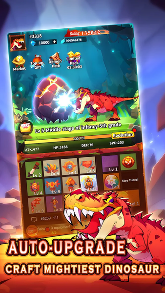 Red Dragon Legend-Hunger Chest - Gameplay image of android game
