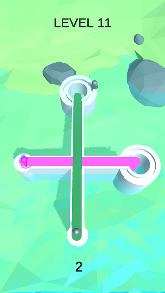 Paint Run ۳D – Color Path - عکس برنامه موبایلی اندروید