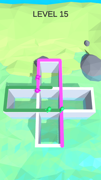 Paint Run ۳D – Color Path - عکس برنامه موبایلی اندروید
