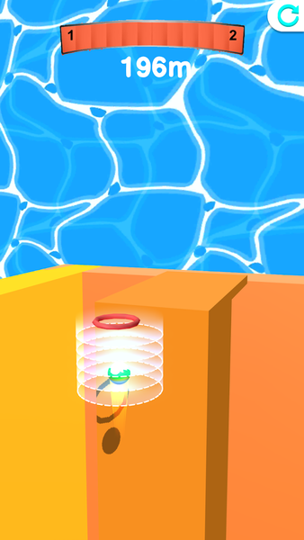 Pokey Ball Jump - Gameplay image of android game
