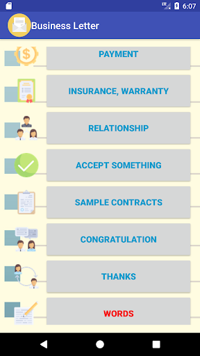 Business Letters Pro - Image screenshot of android app