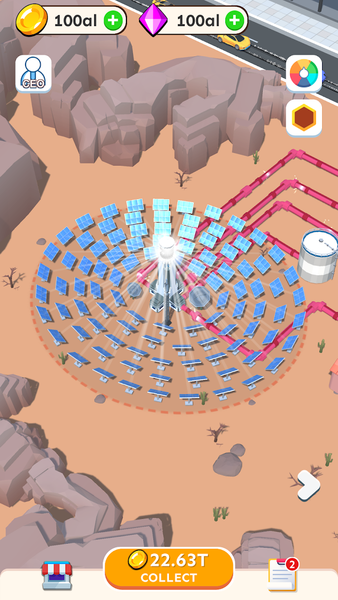 Sunshine Power - Gameplay image of android game