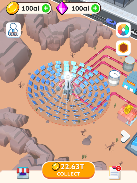 Sunshine Power - Gameplay image of android game