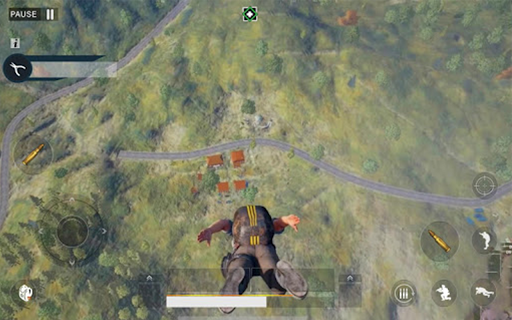 Firing Free Fire Squad Survival Battlegrounds - Gameplay image of android game