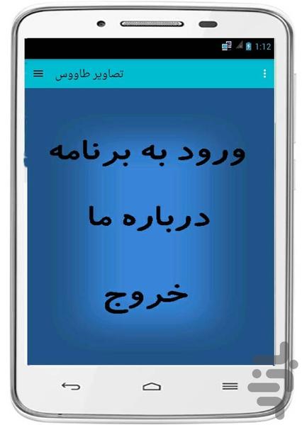 تصاویر طاووس - عکس برنامه موبایلی اندروید