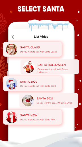 Fake Call Santa - Call Santa Claus You - Image screenshot of android app