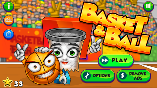 Basket and Ball - Gameplay image of android game