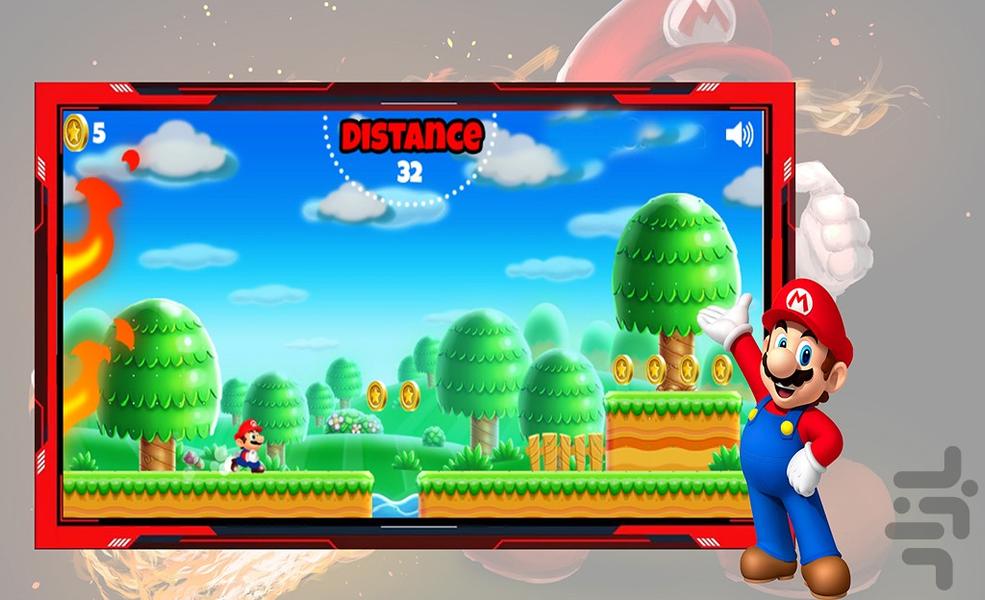 بازی قارچ خور دونده - Gameplay image of android game