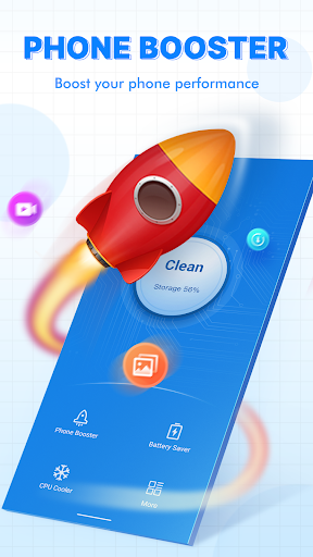 Powerful Phone Cleaner - Clean - عکس برنامه موبایلی اندروید