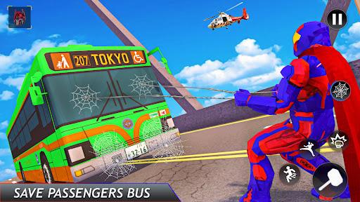 Spider Rope Hero fighting game - Image screenshot of android app