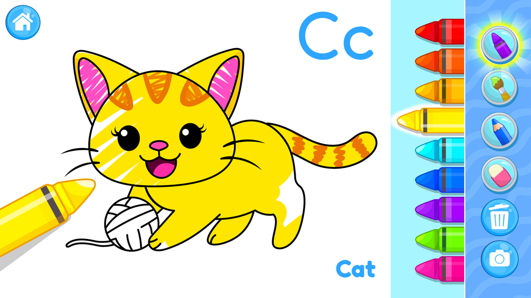 ABC Tracing alphabets for kids - عکس بازی موبایلی اندروید