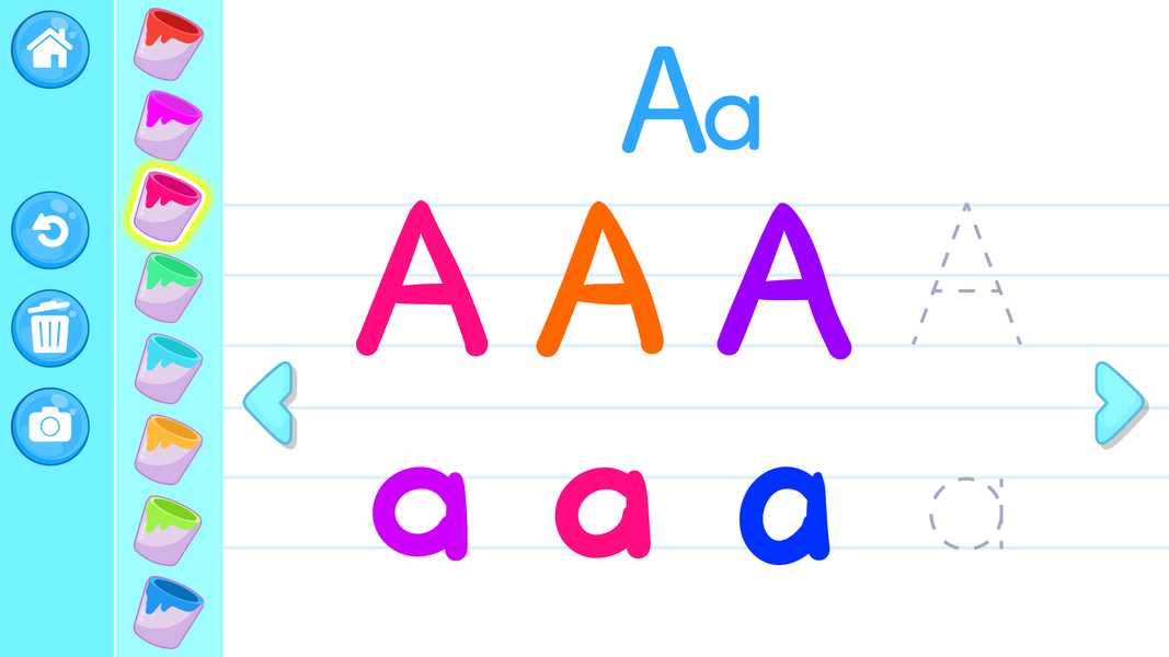 ABC Tracing alphabets for kids - عکس بازی موبایلی اندروید