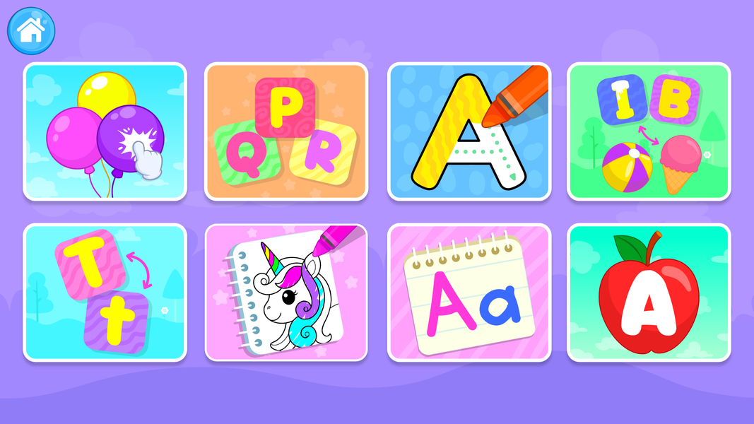 ABC Tracing alphabets for kids - عکس بازی موبایلی اندروید