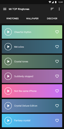 Best Mi Phones Ringtones - Image screenshot of android app