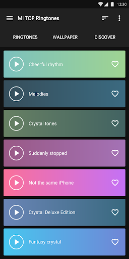 Best Mi Phones Ringtones - عکس برنامه موبایلی اندروید