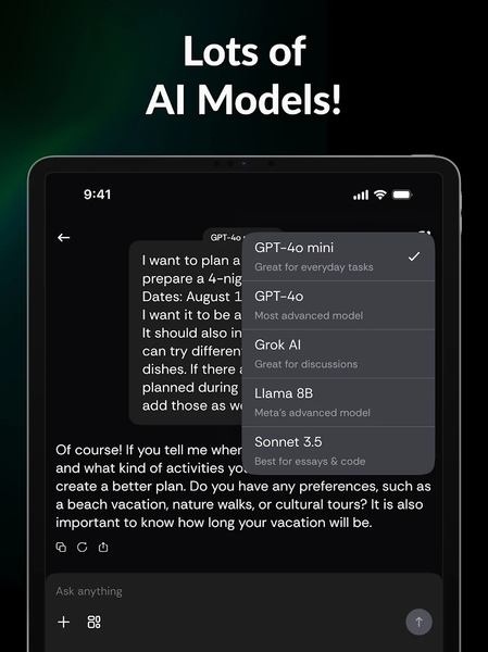 AI Chatbot Assistant - Axon AI - عکس برنامه موبایلی اندروید