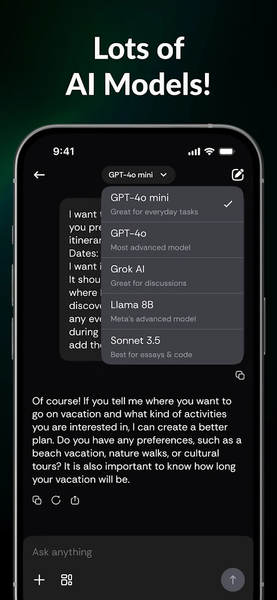 AI Chatbot Assistant - Axon AI - عکس برنامه موبایلی اندروید