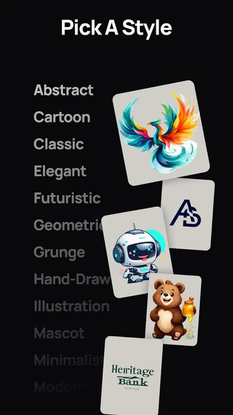 AI Logo Maker - Hexa AI - Image screenshot of android app