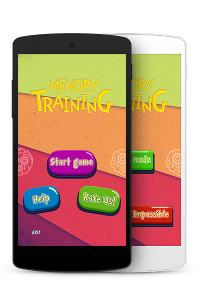 Memory training games - عکس بازی موبایلی اندروید