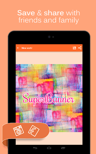SuperBanner - Text Banners - Image screenshot of android app