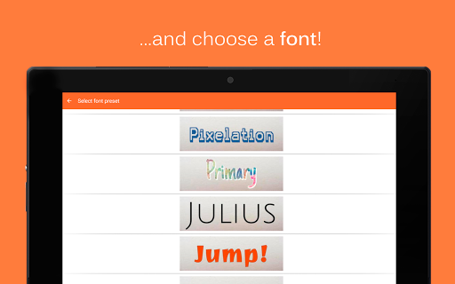 SuperBanner - Text Banners - Image screenshot of android app
