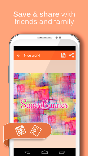 SuperBanner - Text Banners - Image screenshot of android app